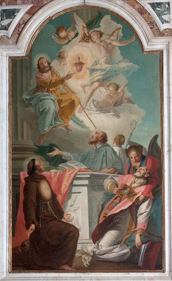 Sacro Cuore di Gesù e Santi